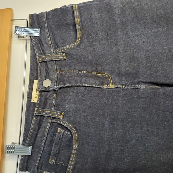COPY - L'AGENCE Size 24 Women's High Rise Skinny Margot Dark Wash Prime Blue Je…