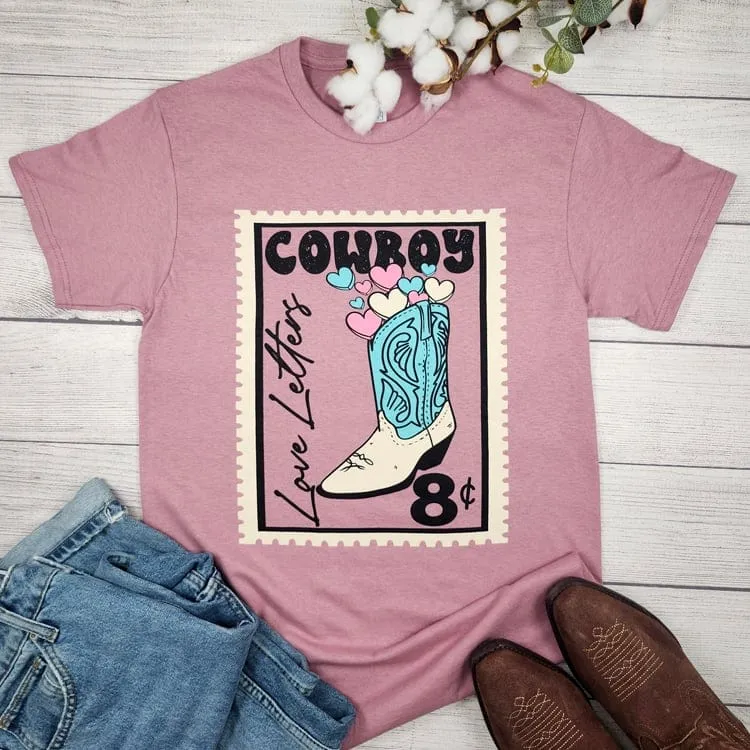 Cowboy Stamp Love Letters