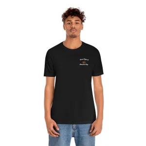 Crown of Christ the King Religious Christian Catholic black short sleeve tee shirt