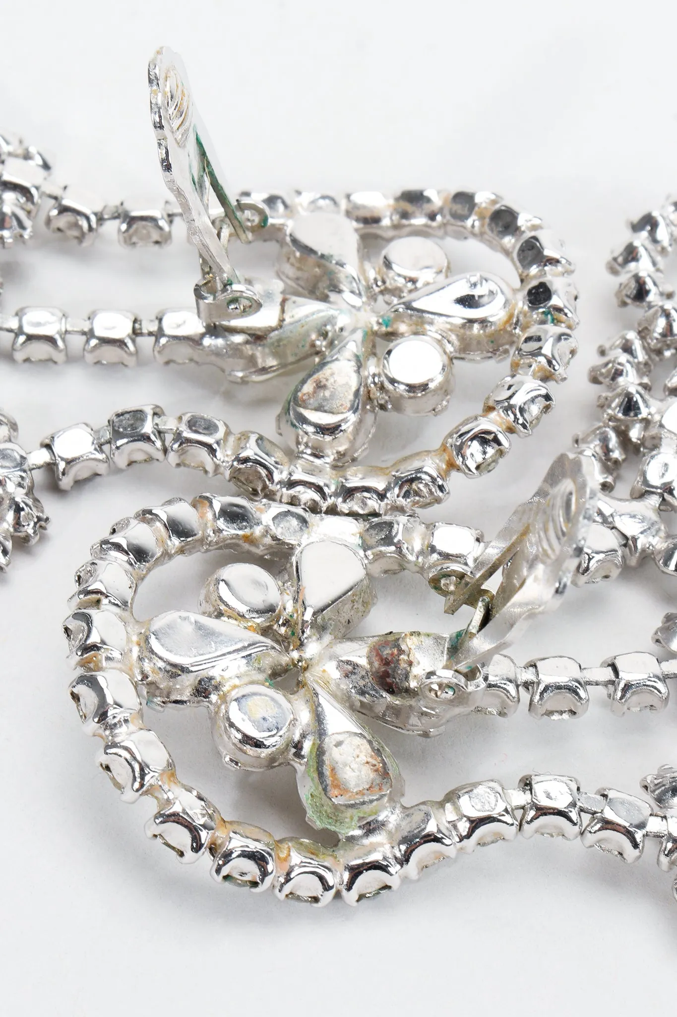 Crystal Bubble Fringe Earrings