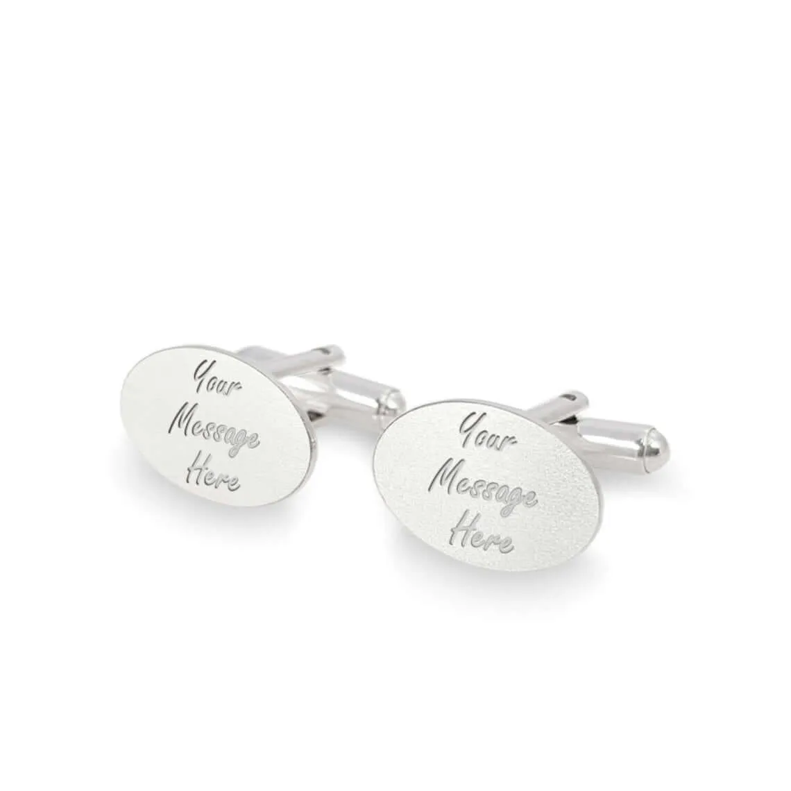 Custom Quote Engraved Cufflinks Personalized Men's Jewelry