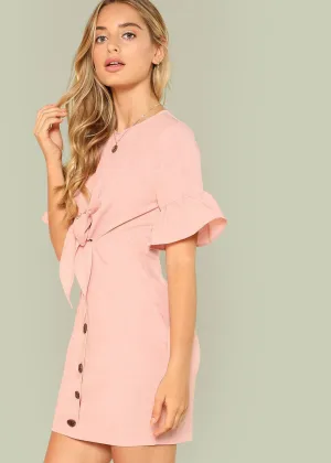 Cutout Front Dress