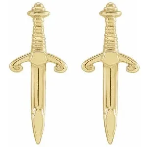 Dagger Earrings 87733