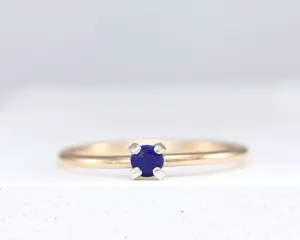 Dainty Lapis Lazuli Ring