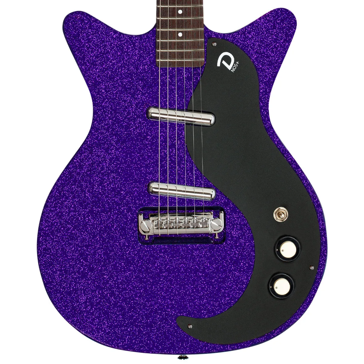 Danelectro Blackout '59M NOS  Electric Guitar ~ Purple Metalflake