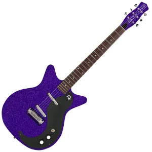 Danelectro Blackout '59M NOS  Electric Guitar ~ Purple Metalflake
