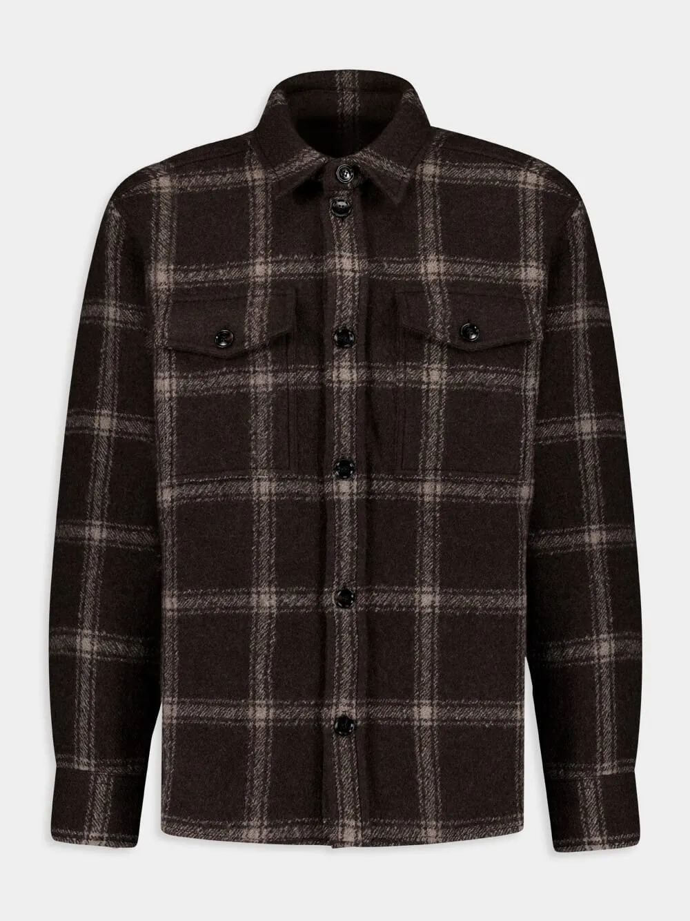 Dark Coffee Overshirt