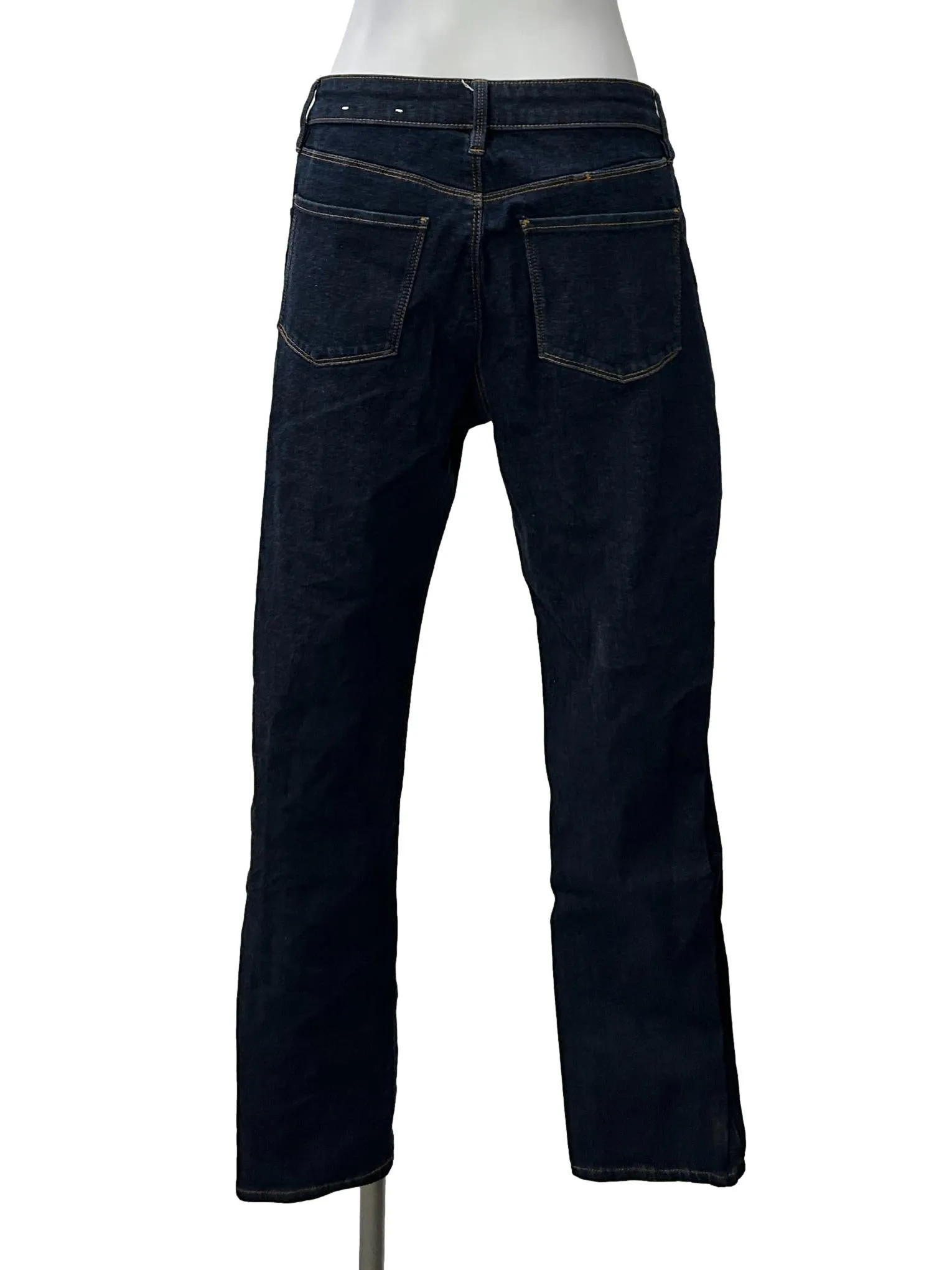 Dark Indigo Slim Straight Jeans