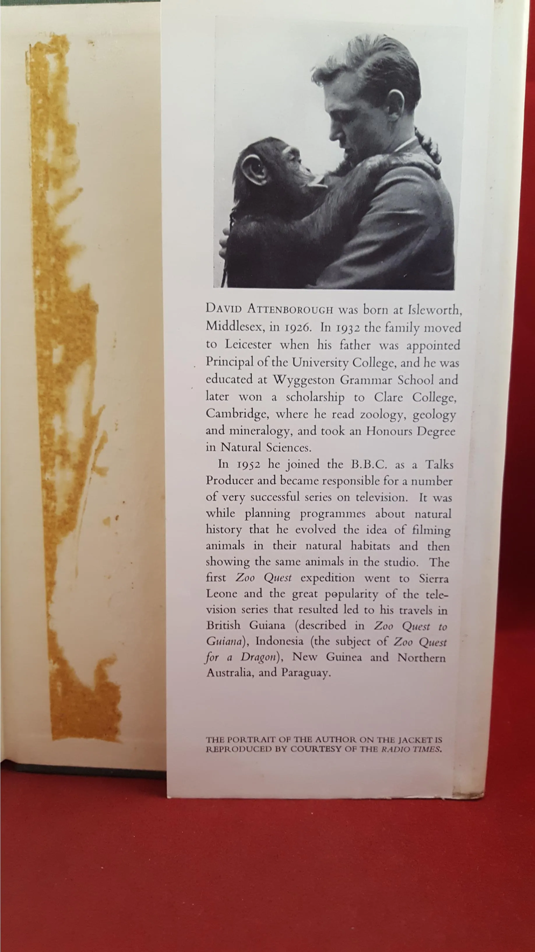 David Attenborough - Zoo Quest In Paraguay - 1959 & Quest - 1963, First Editions