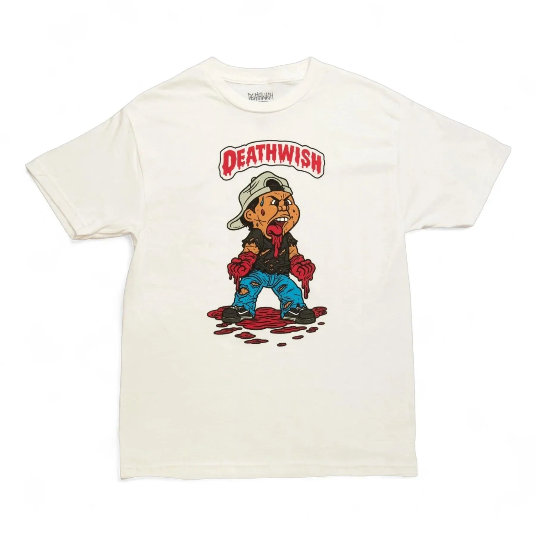 DEATHWISH Low Life Kids Tee White