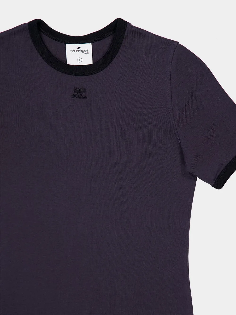 Denim and Black Heritage T-Shirt
