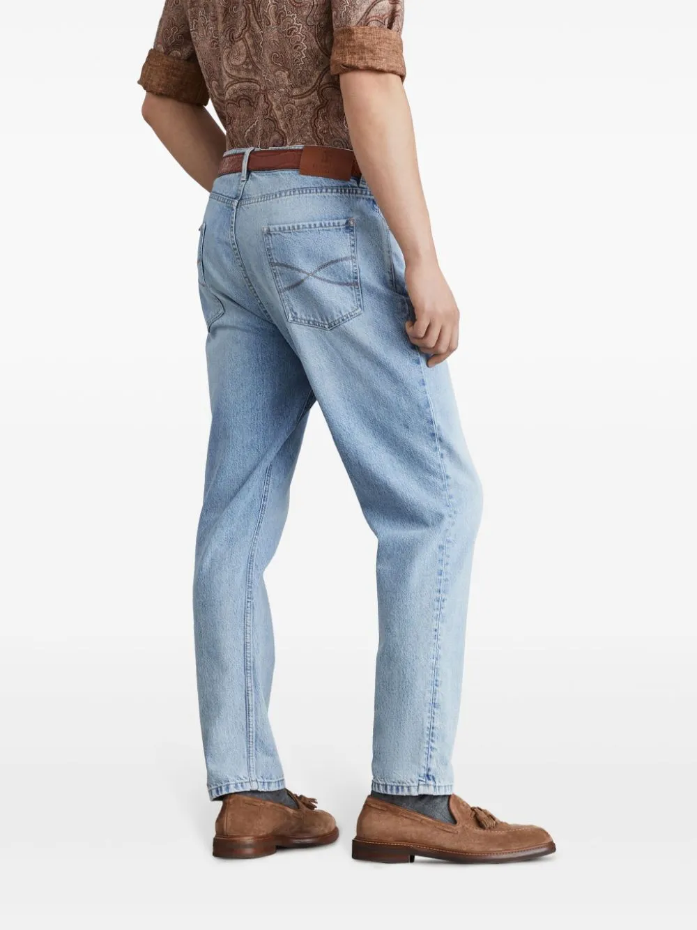 Denim cotton jeans