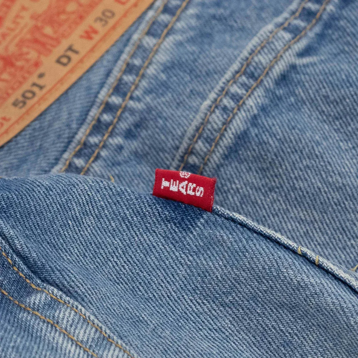 Denim Tears "The Cotton Wreath" Jeans Light Wash