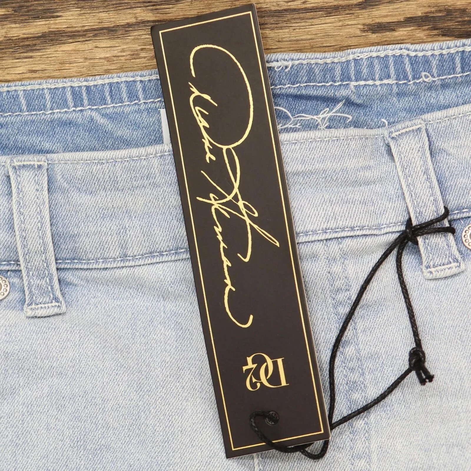 DG2 Womens Sorbet Denim Pull-On Skinny Jean 712927 Light Blue M