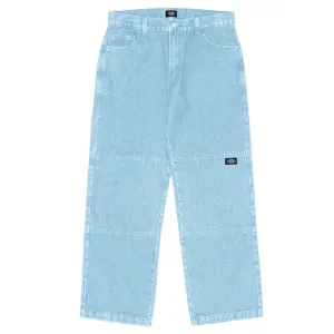 Dickies - 85-283 Double Knee Loose Fit Denim Jeans Light Indigo