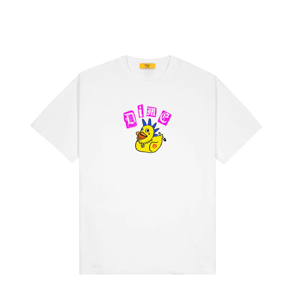 Dime Rebel T-Shirt White