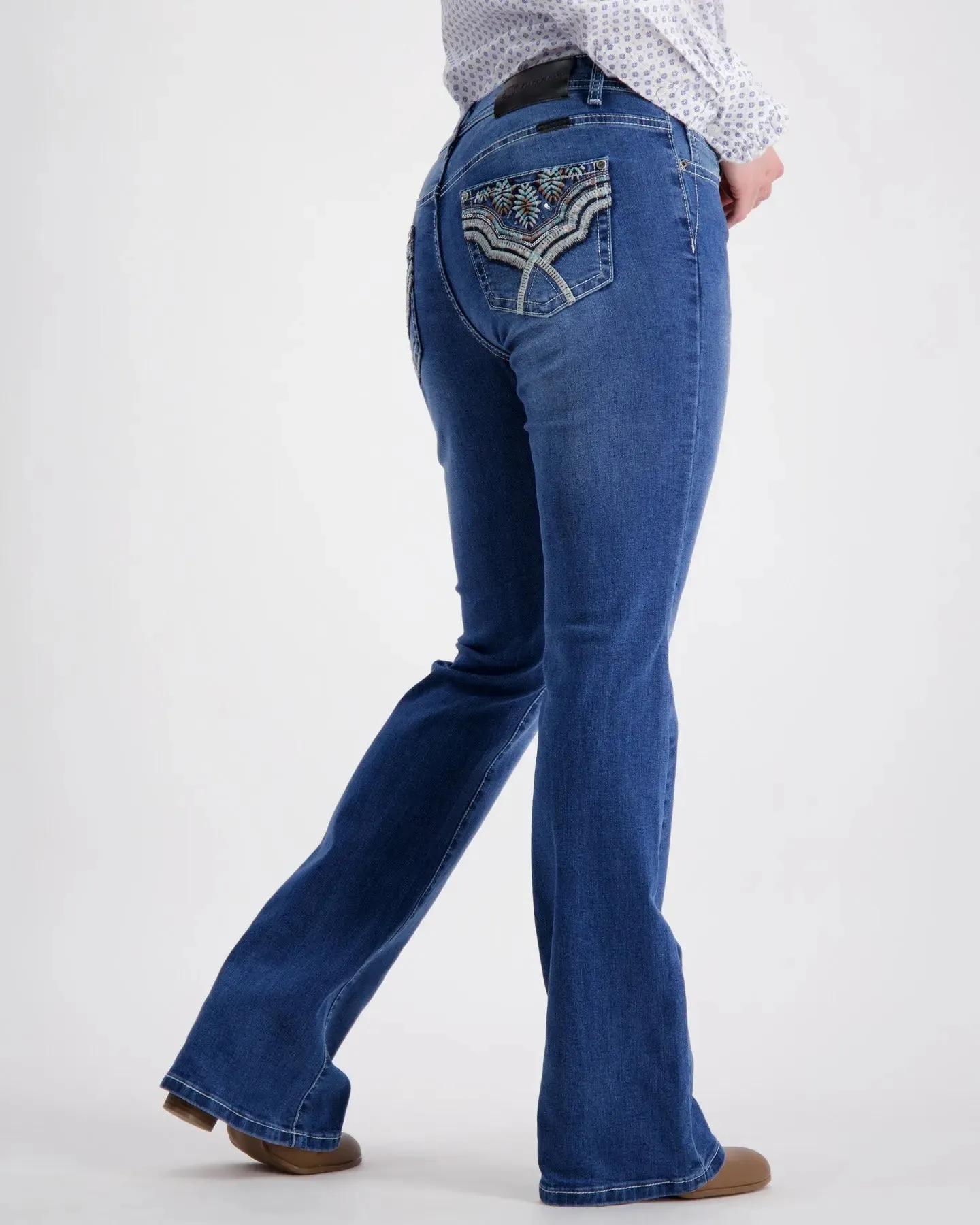 Dixie Boot-Cut Western Jeans