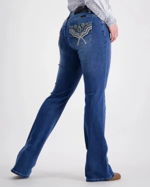 Dixie Boot-Cut Western Jeans