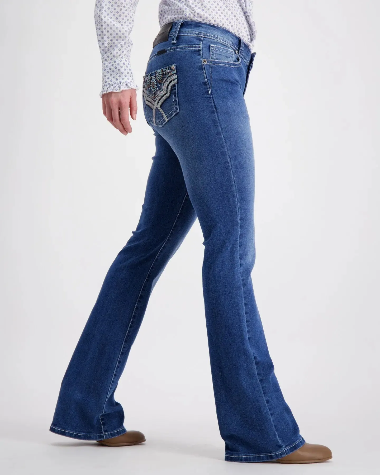Dixie Boot-Cut Western Jeans