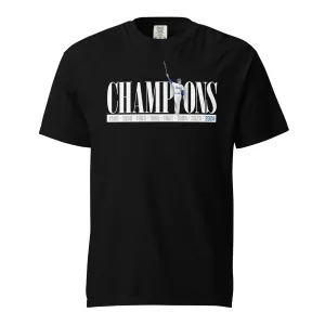 Dodgers 2024 Champion Heavyweight Black T-shirt