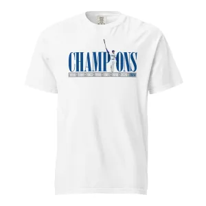 Dodgers 2024 Champion Heavyweight White T-shirt