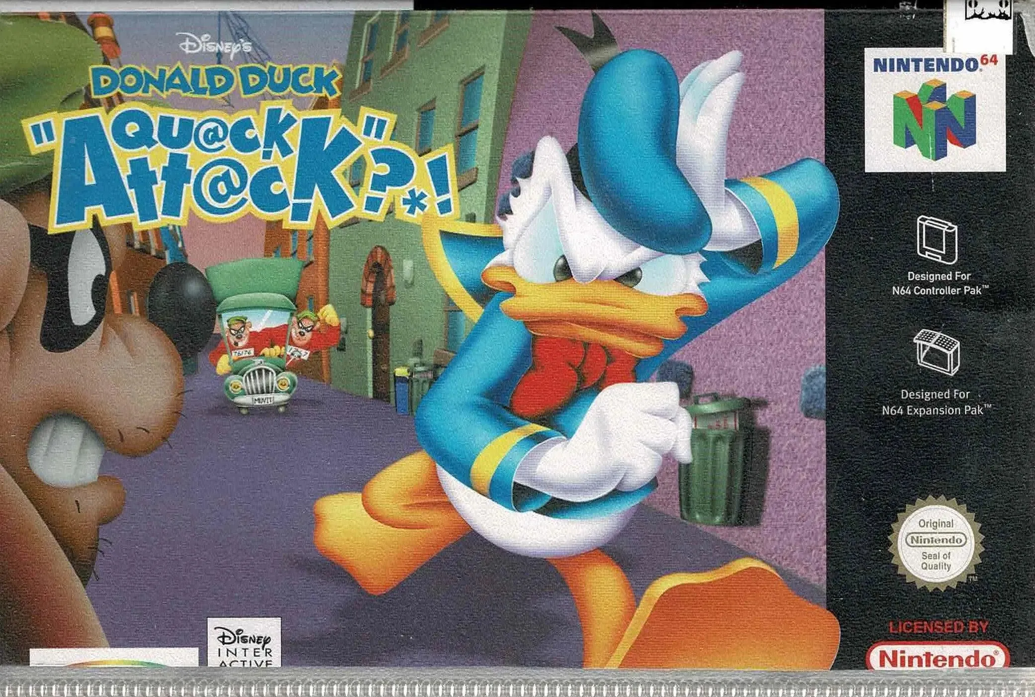 Donald Duck Quack Attack (udlejningæske)