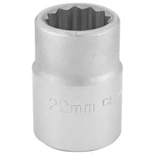 Draper 16691 12 Point Socket, 3/4" Sq. Dr., 22Mm Dr-16691