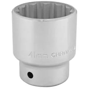 Draper 16704 12 Point Socket, 3/4" Sq. Dr., 41Mm Dr-16704