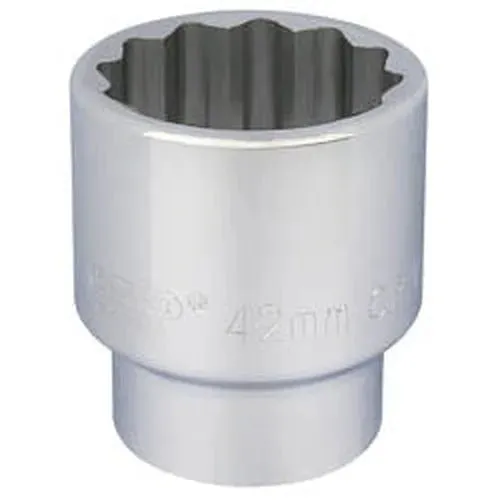 Draper 16705 12 Point Socket, 3/4" Sq. Dr., 42Mm Dr-16705