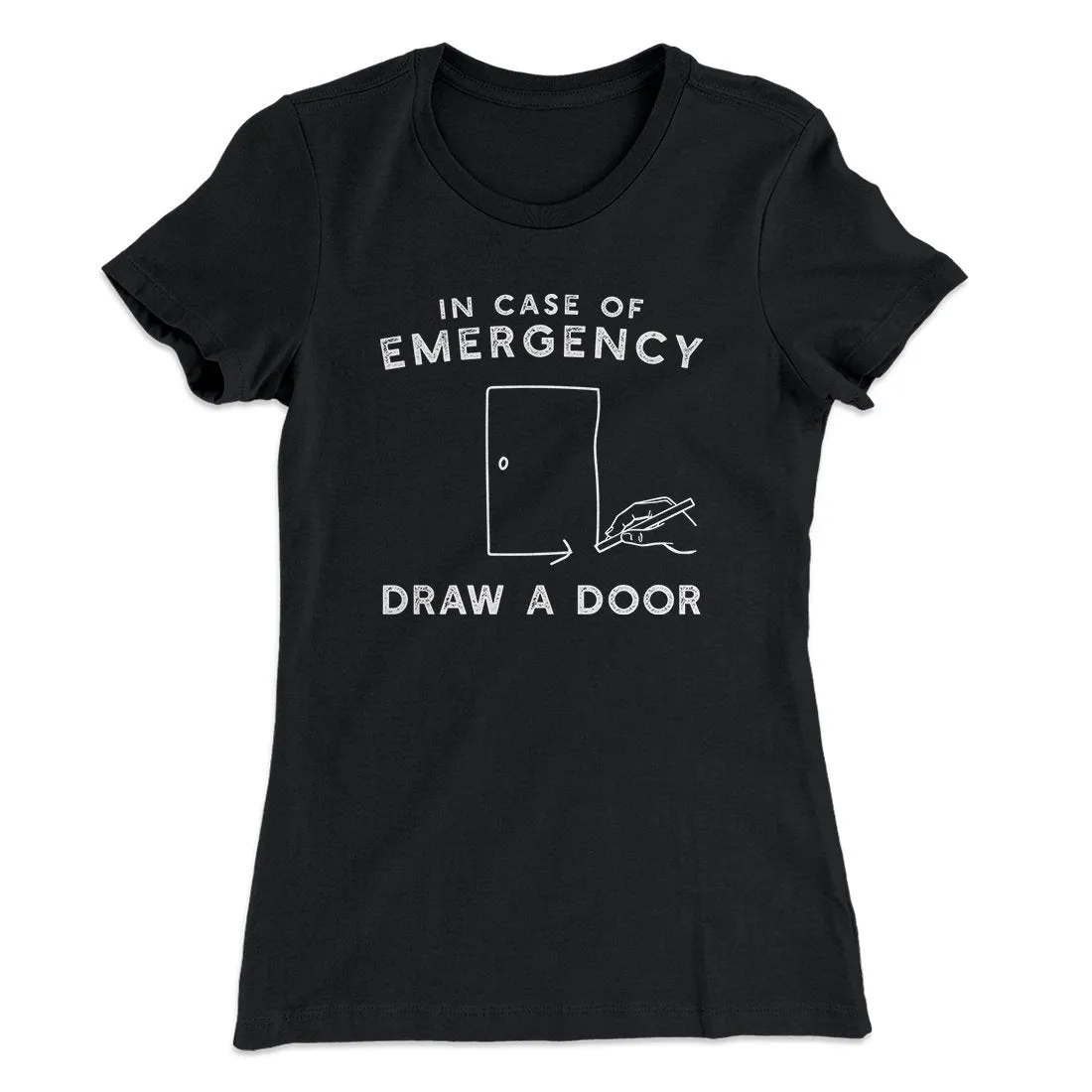 Draw a Door Women's T-Shirt