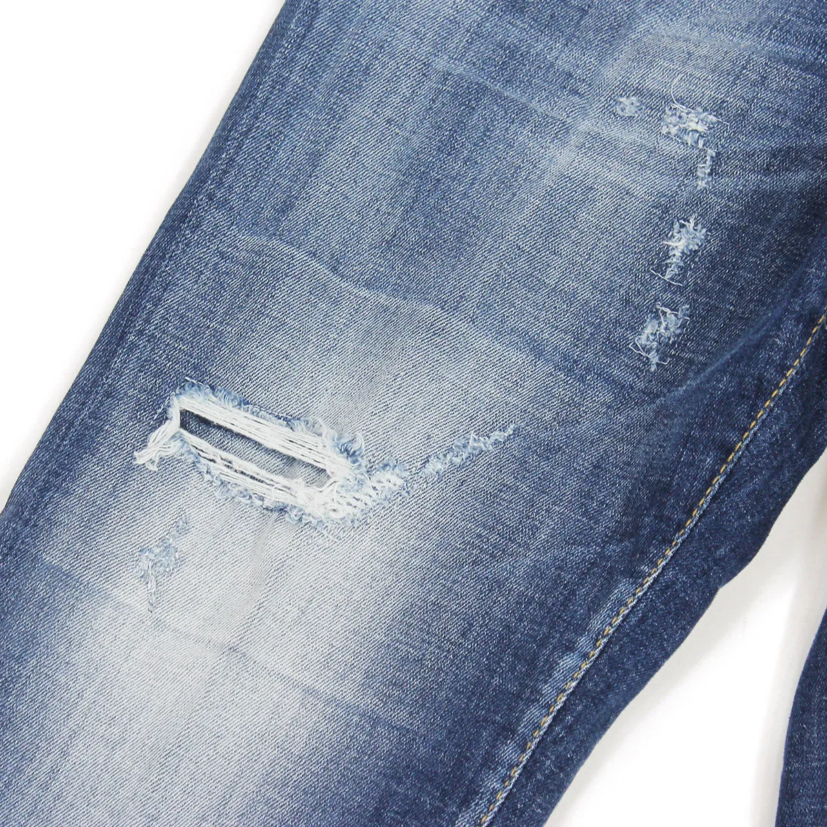 DSQUARED2 - Distressed Light Wash Cool Guy Jeans in Blue