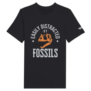Easily distracted by Fossils - Premium Unisex T-Shirt