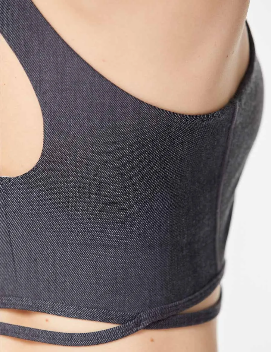 easyoga LA-VEDA Gallant Tank - J03 Jeans Black