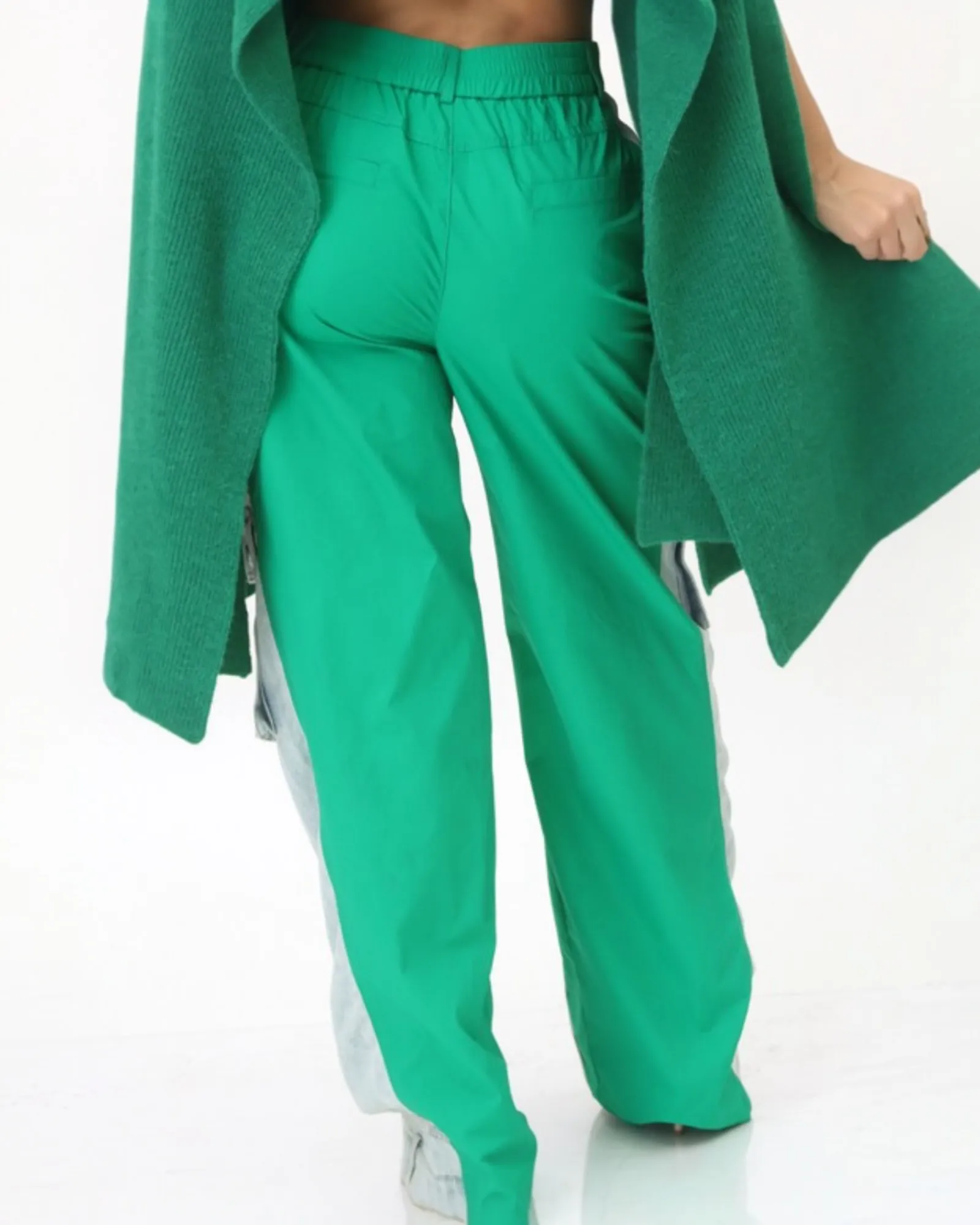 Emerald Edge Cargo Jeans