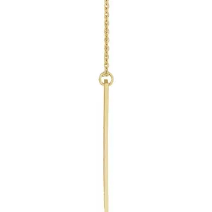 Engravable Bar Necklace or Pendant 87762