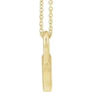 Engravable Lock 16-18" Necklace or Pendant 88239