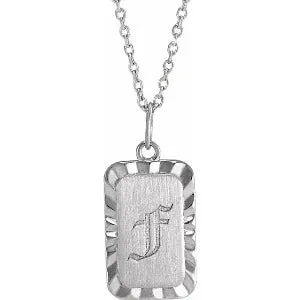 Engravable Sunburst 16-18" Necklace 88220