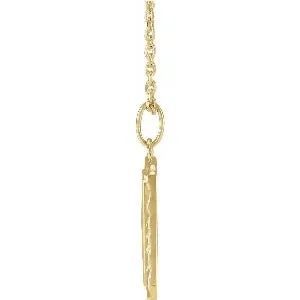 Engravable Sunburst 16-18" Necklace 88220