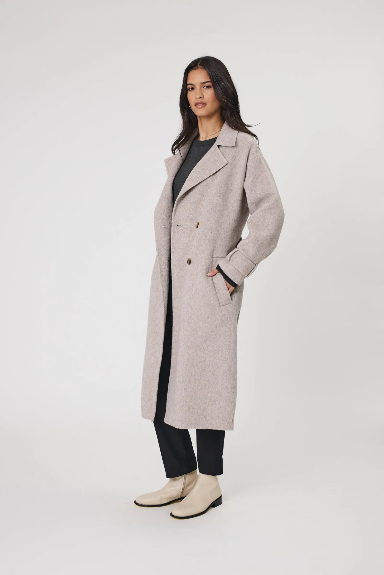 Equinox Coat - Stone Marle