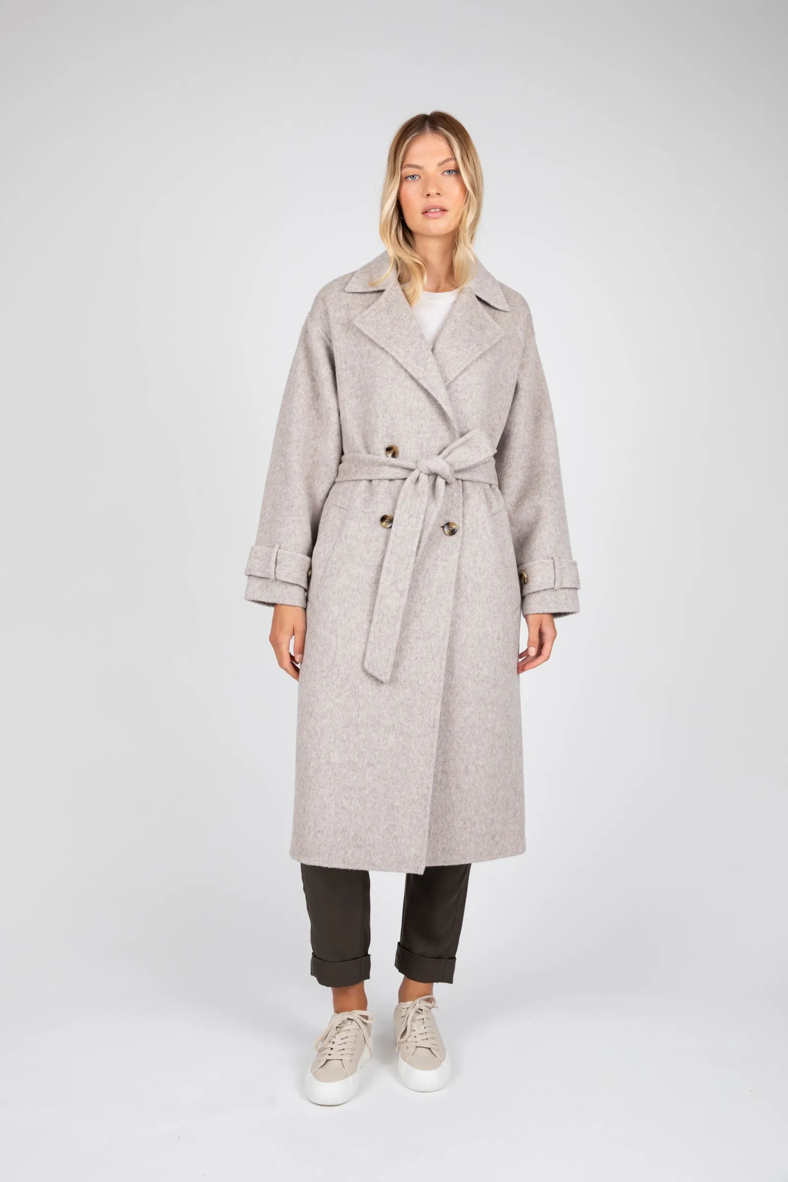 Equinox Coat - Stone Marle