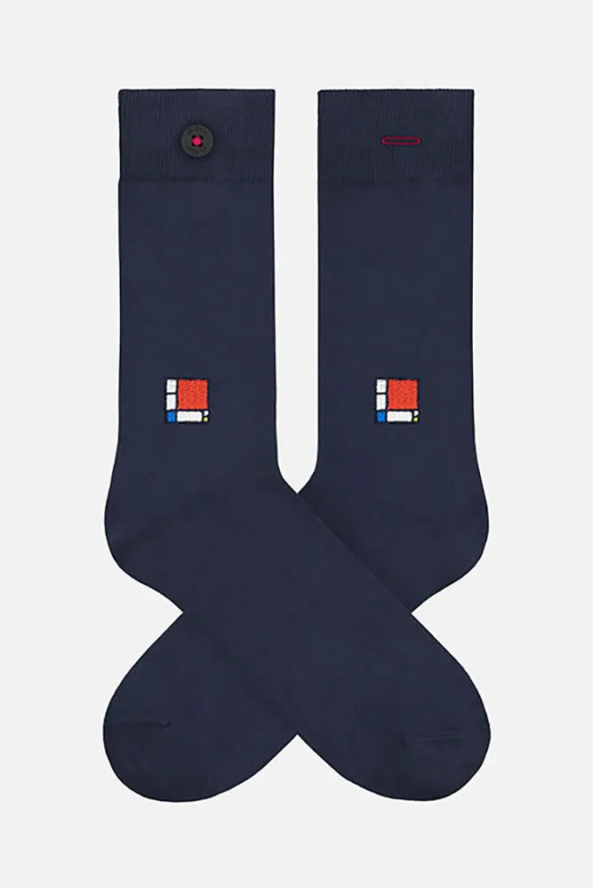 Ethical Clean Ocean Embroidered Socks