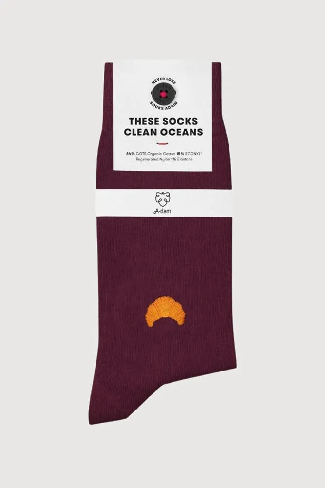 Ethical Clean Ocean Embroidered Socks