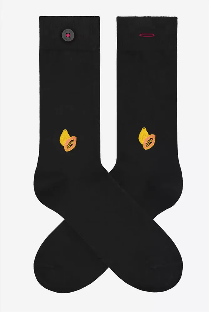 Ethical Clean Ocean Embroidered Socks