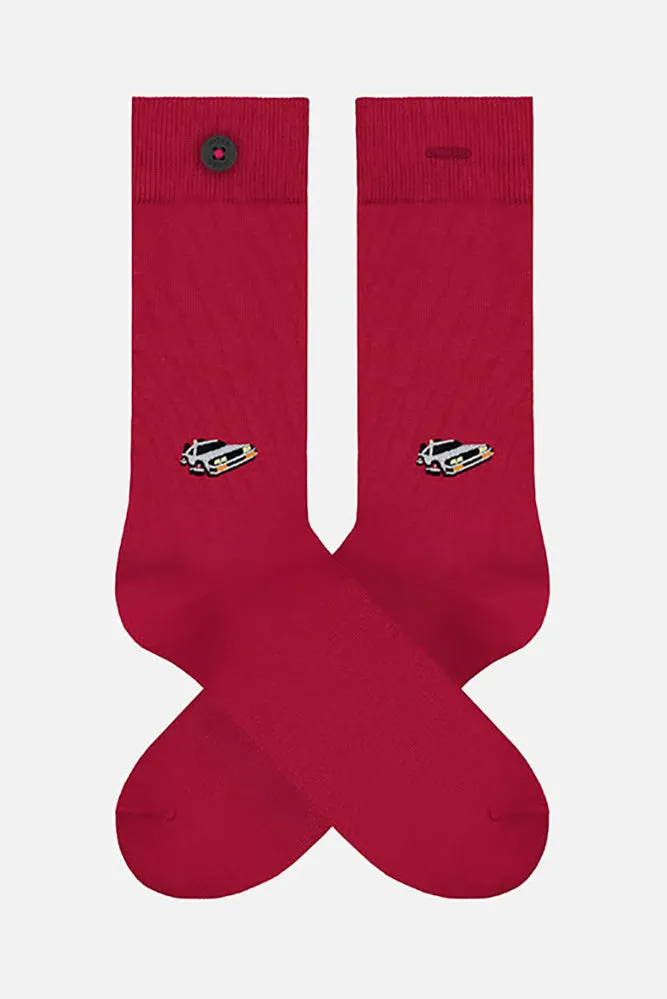 Ethical Clean Ocean Embroidered Socks
