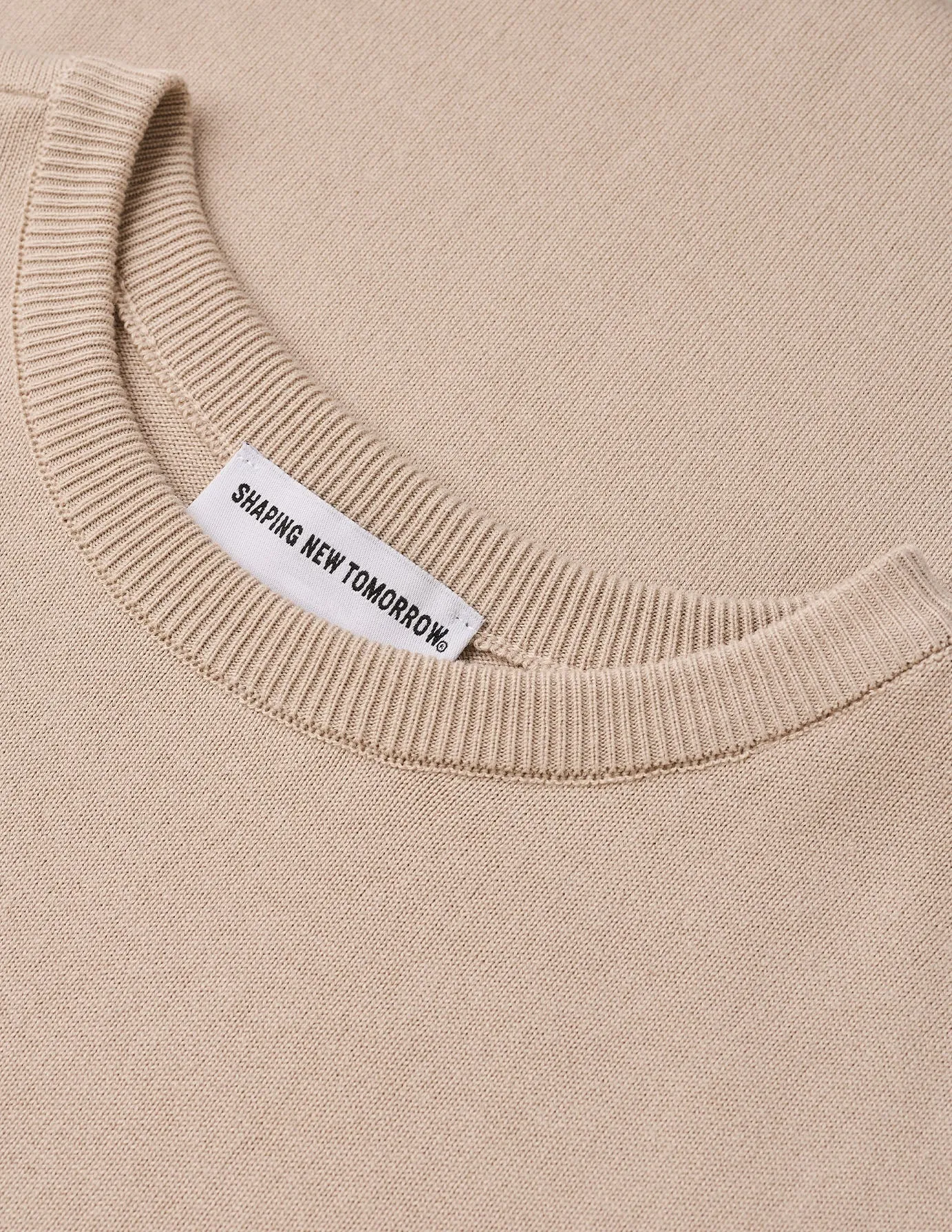 Everyday Knit Box Fit T-shirt Birchwood
