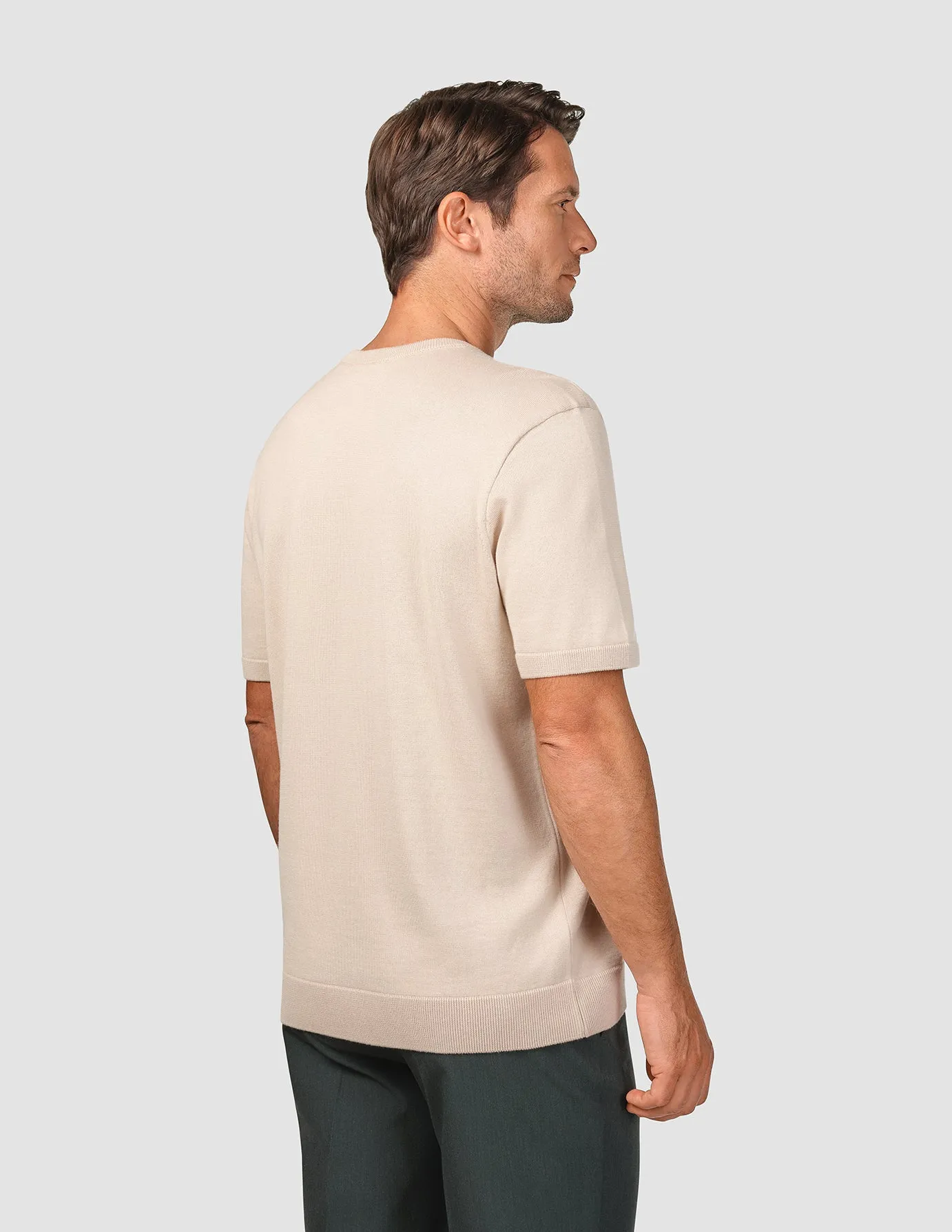 Everyday Knit Box Fit T-shirt Birchwood