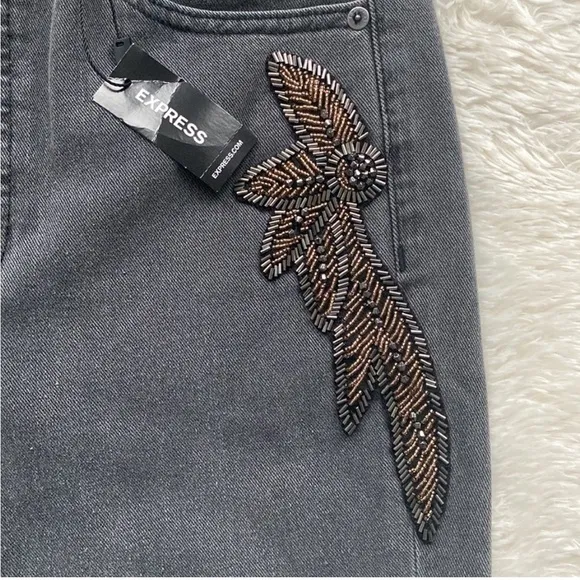Express High Waist Slim Jeans