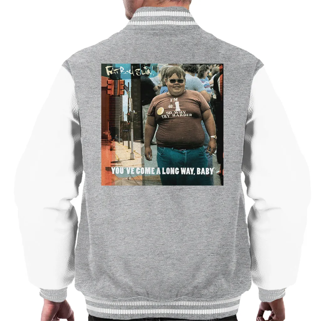 Fatboy Slim You've Come A Long Way Baby Album Cover Men's Varsity Jacket