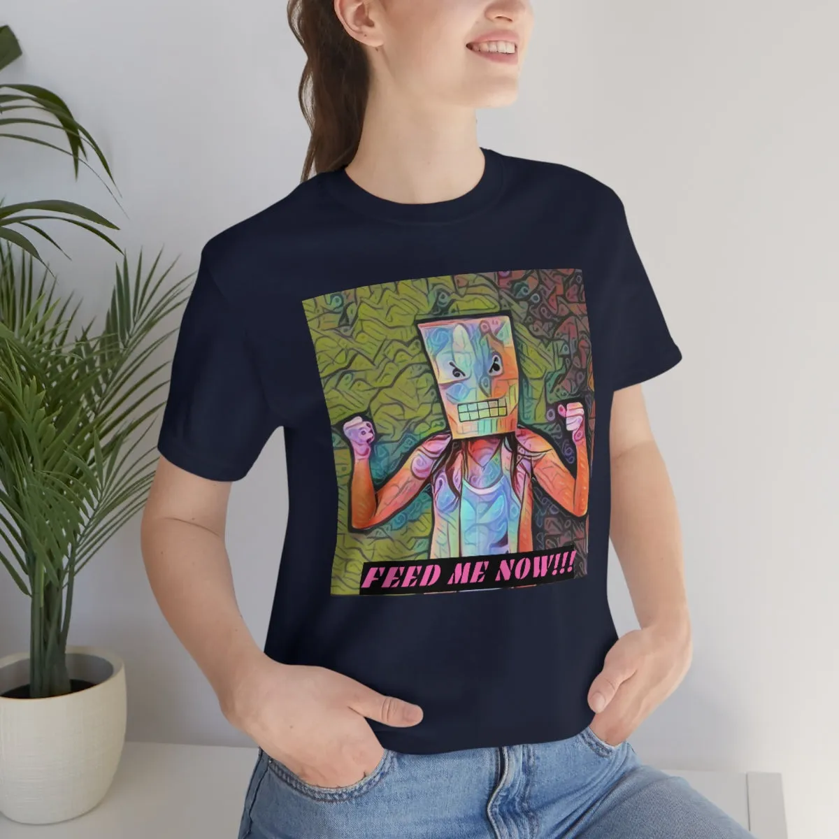 Feed Me Now!!! 7 Short Sleeve Tee