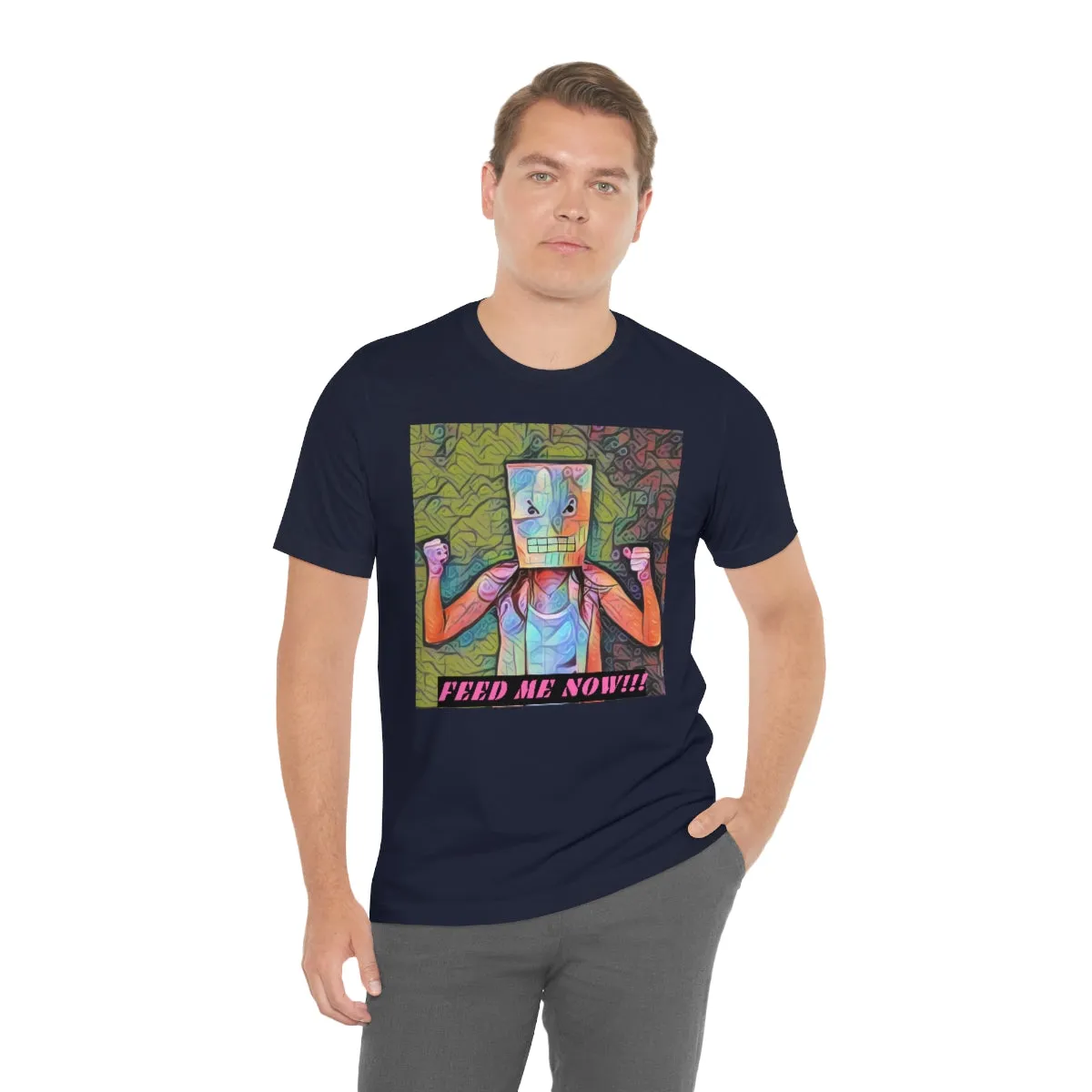Feed Me Now!!! 7 Short Sleeve Tee